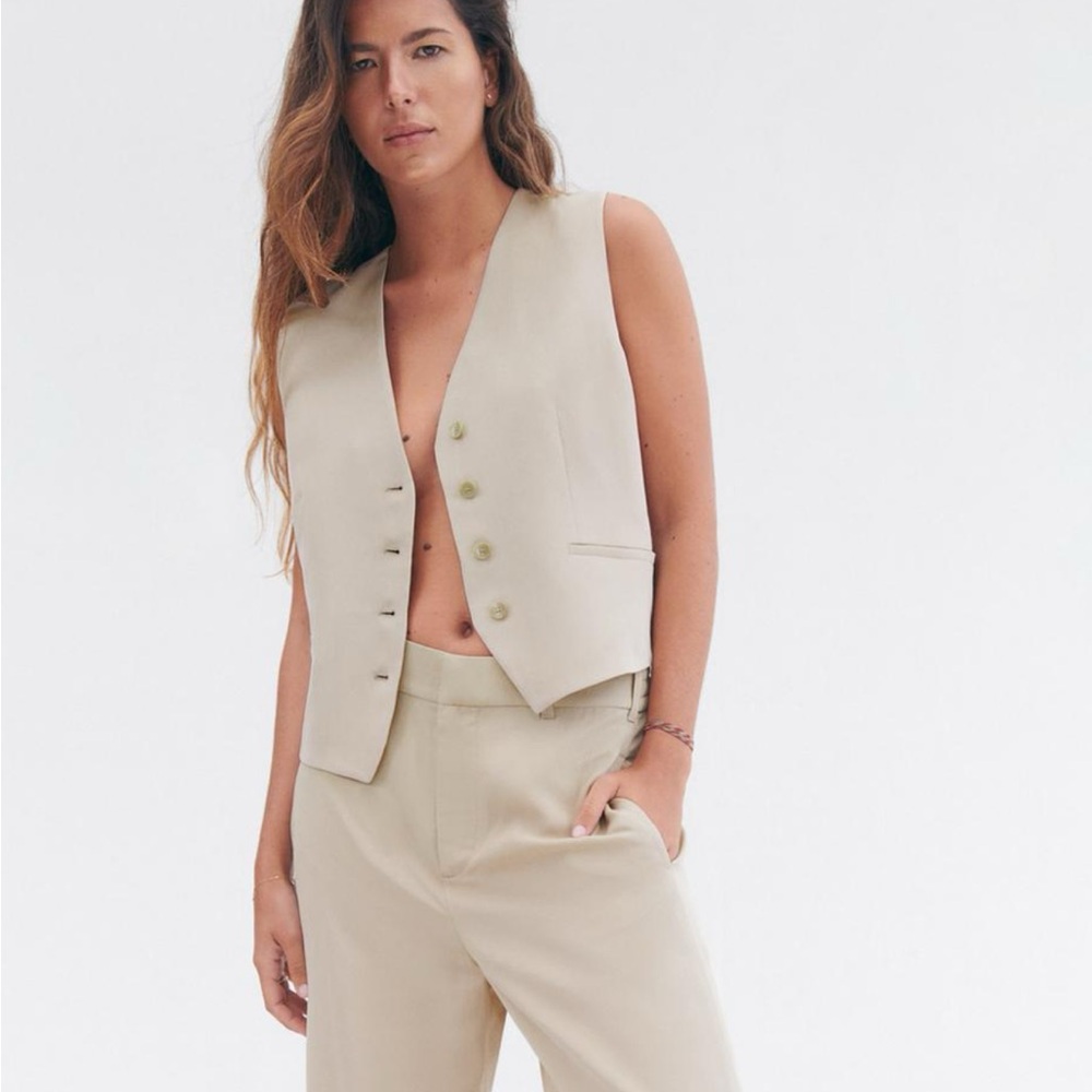 Zara Classic Pocketed Vest